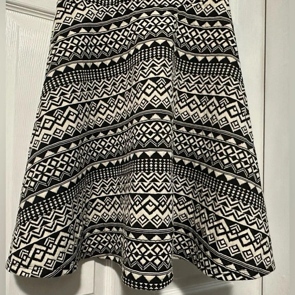 Mossimo Tribal Aztec Print Fit and Flare Dress, Size Small - Picture 3 of 6